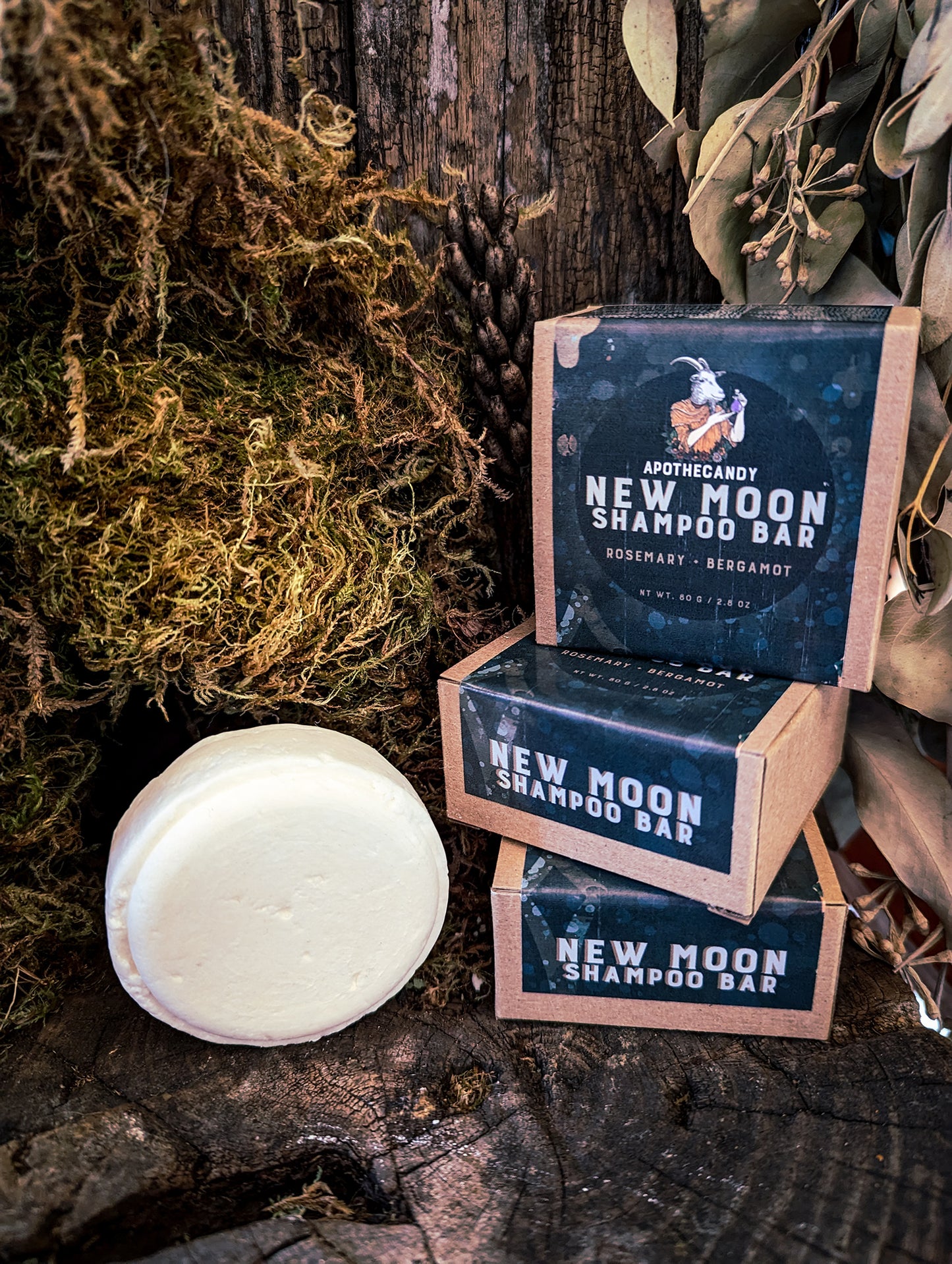 New Moon Shampoo Bar